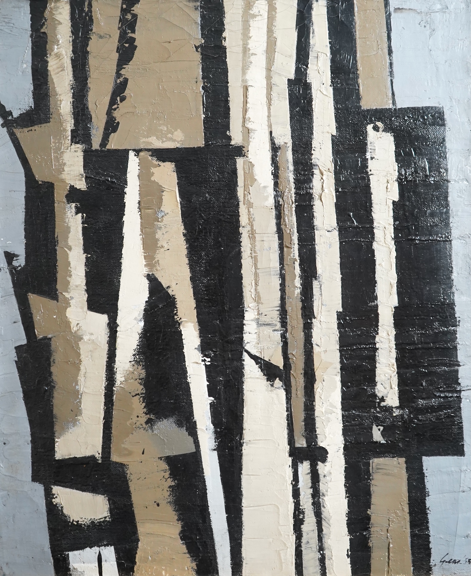 William Gear RA RBSA, 1915-1997, 'October Study, Oct 53'